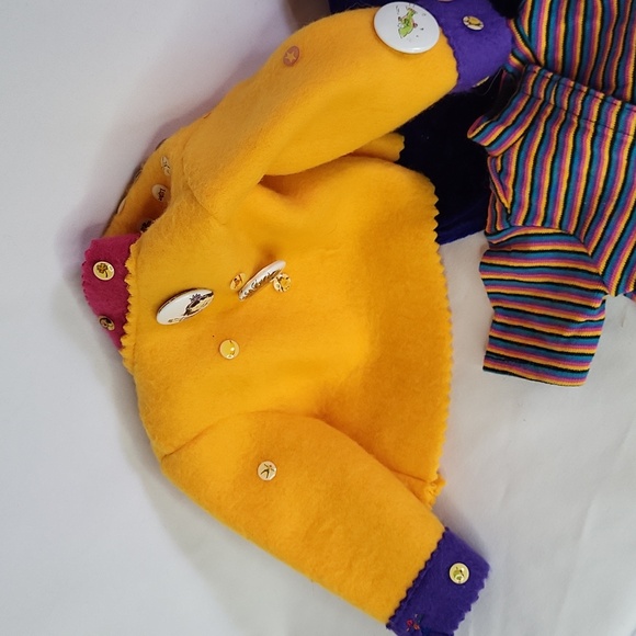 American Girl Grin Pin Jacket Striped Tee Hanukkah Skirt 1996 Pleasant Company - Picture 6 of 8